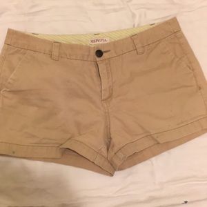 Khaki shorts